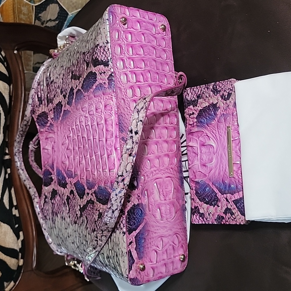 Large Elaine snakeskin tote - Picture 5 of 5